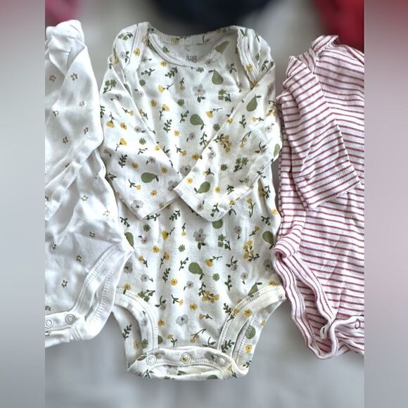 Baby Bundle Set of baby Girl 3 Month One-pieces Bodysuits Jumper  Short  Long Sl - Picture 8 of 12